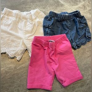Hanna andersson shorts bundle size 100